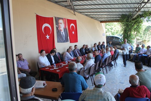 Sayın Valimiz Muammer Erol İlyasköy ve Dereköyde Vatandaşla Buluşma Toplantısı Gerçekleştirdi